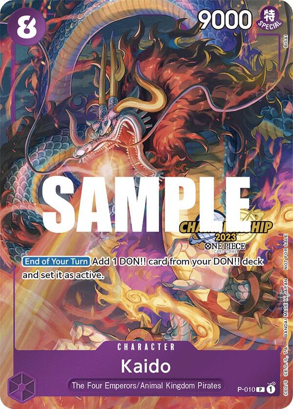 Kaido (CS 2023 Celebration Pack) card artwork