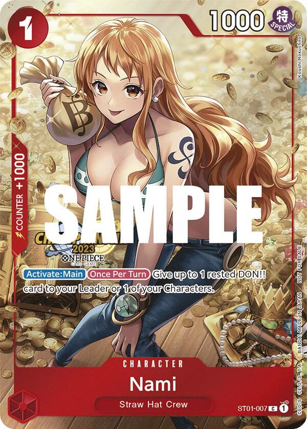 Nami (CS 2023 Celebration Pack) card artwork