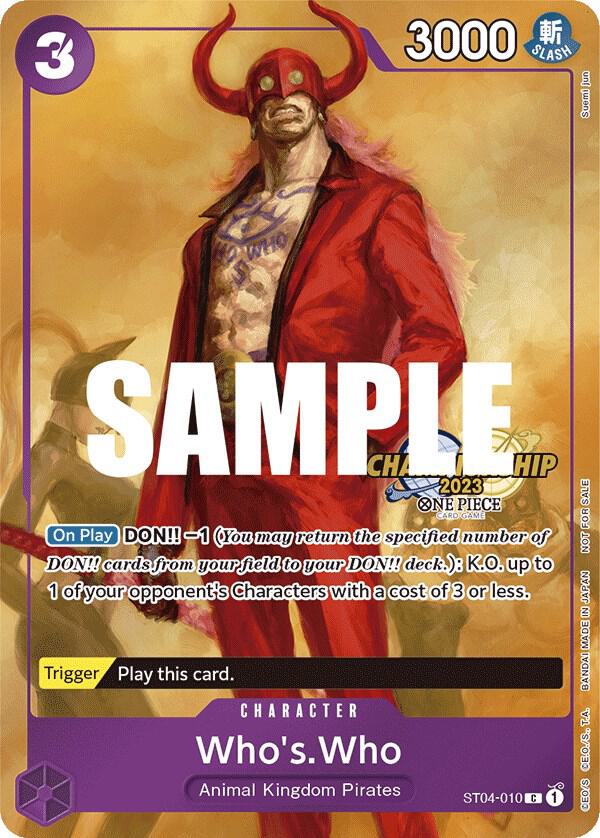 Who's.Who (CS 2023 Celebration Pack) card artwork