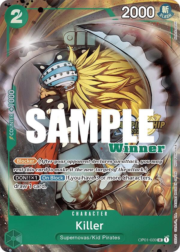 Killer (CS 2023 Top Players Pack) [Winner] card artwork