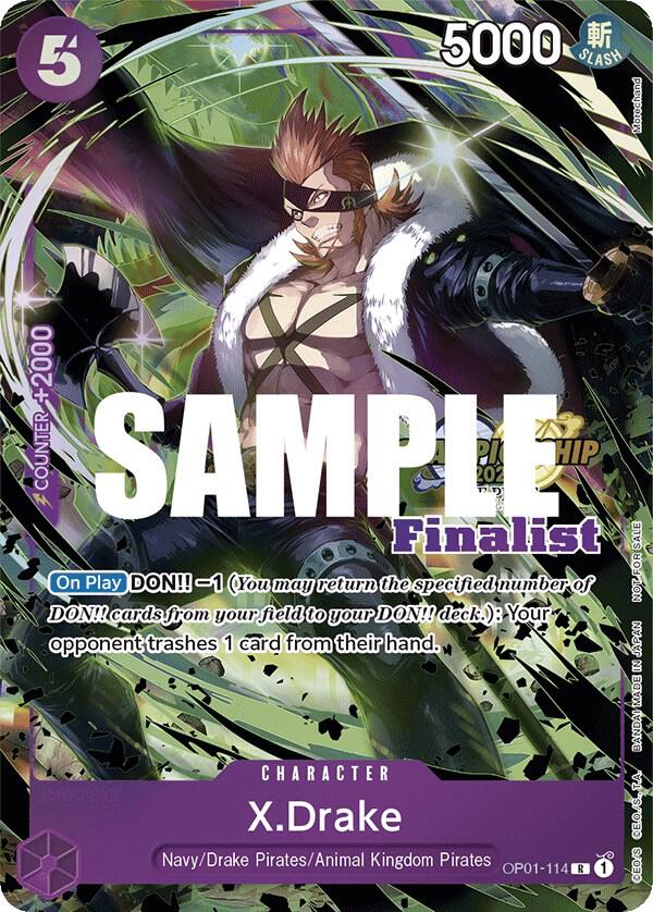 X.Drake (CS 2023 Top Players Pack) [Finalist] card artwork