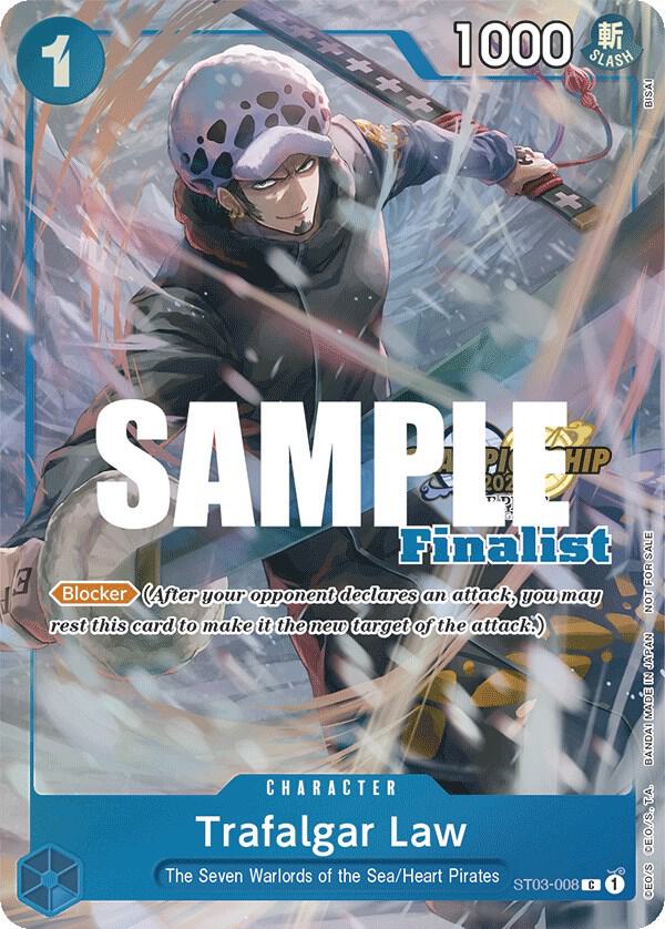 Trafalgar Law (CS 2023 Top Players Pack) [Finalist] card artwork