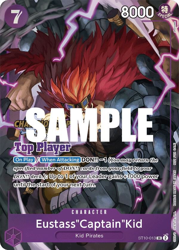 Eustass"Captain"Kid (CS 2023 Top Players Pack) card artwork