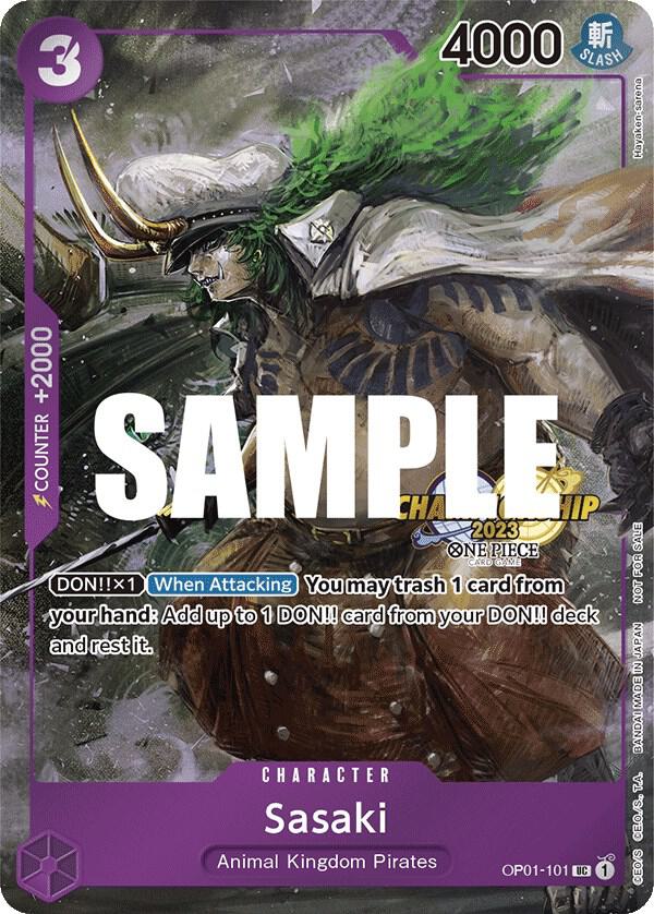 Sasaki (CS 2023 Event Pack Finalist Ver.) card artwork