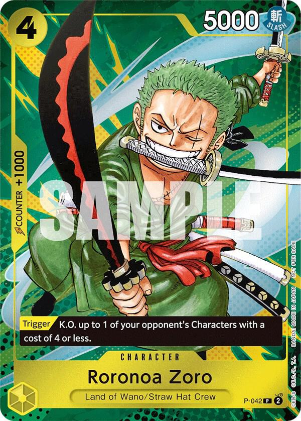 Roronoa Zoro (Event Pack Vol. 3) card artwork