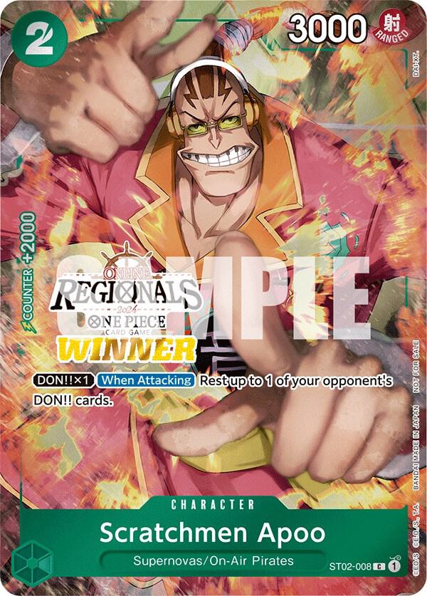 Scratchmen Apoo (Online Regional 2024) [Winner] card artwork