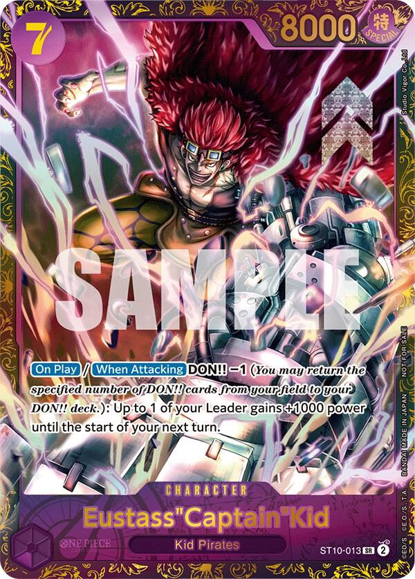 Eustass"Captain"Kid - ST10-013 card artwork