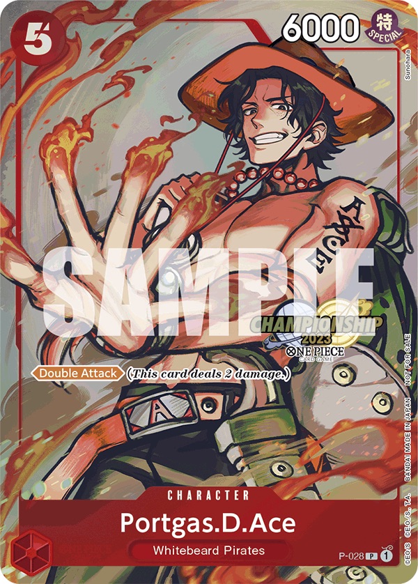 Portgas.D.Ace (CS 2023 Event Pack Finalist Ver.) card artwork