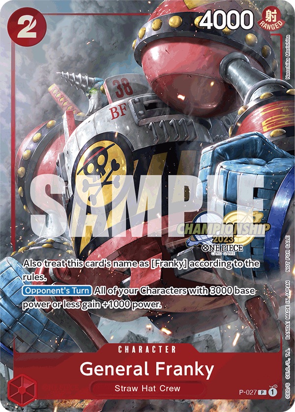 General Franky (CS 2023 Event Pack Finalist Ver.) card artwork