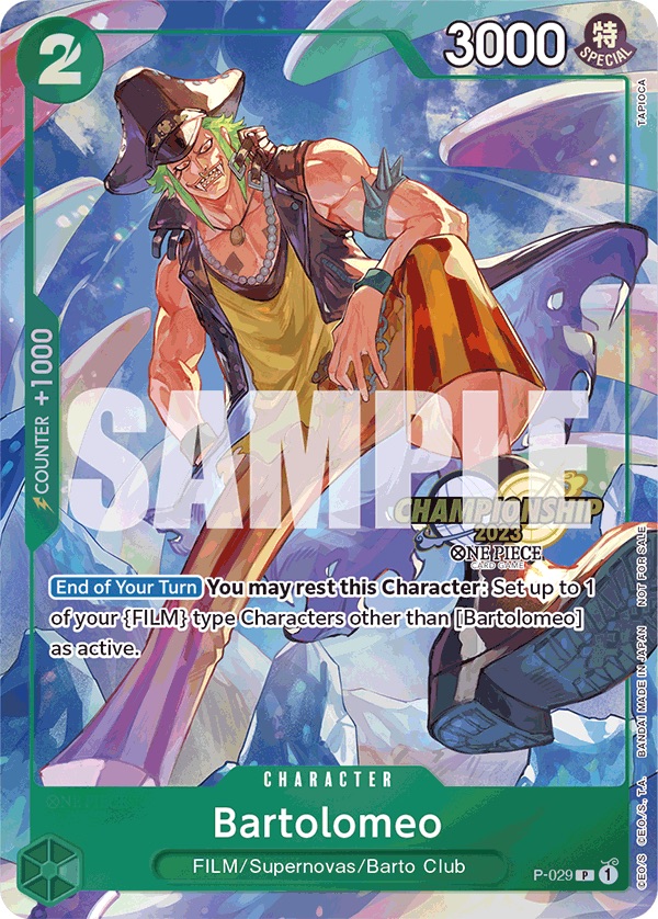 Bartolomeo (CS 2023 Event Pack Finalist Ver.) card artwork