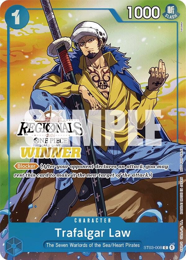 Trafalgar Law (Offline Regional 2024 Vol. 2) [Winner] card artwork