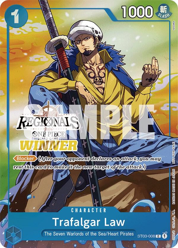 Trafalgar Law (Online Regional 2024 Vol. 2) [Winner] card artwork