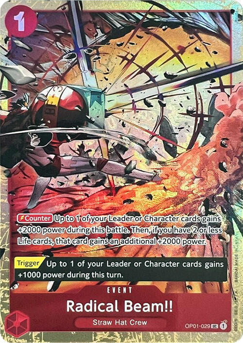 Radical Beam!! (Premium Card Collection -Best Selection Vol. 1-) card artwork