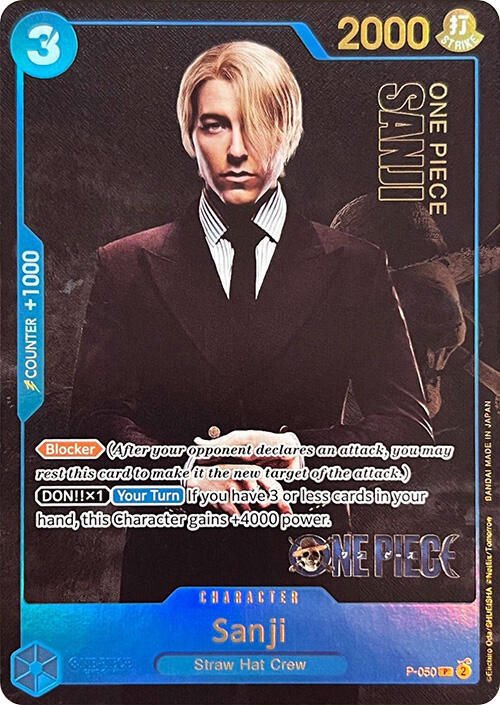 Sanji (Premium Card Collection -Live Action Edition-) card artwork