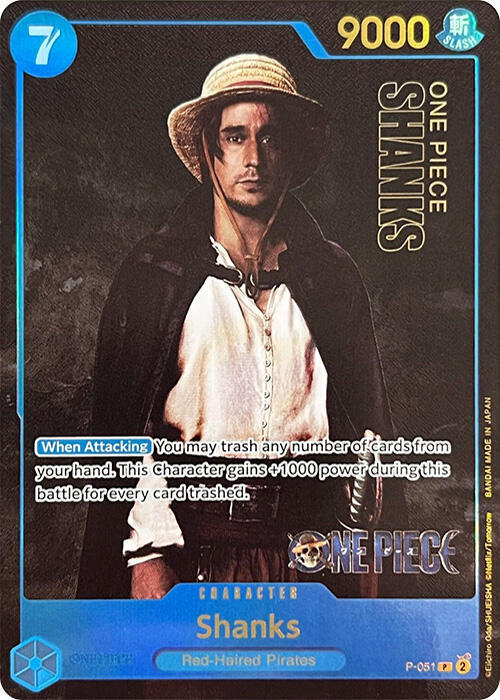 Shanks (Premium Card Collection -Live Action Edition-) card artwork