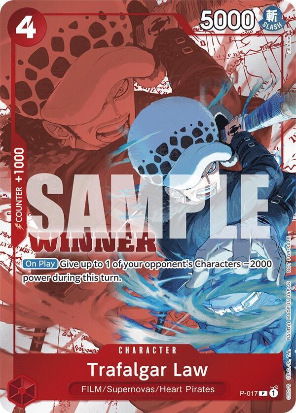 Trafalgar Law (Winner Pack Vol. 7) card artwork