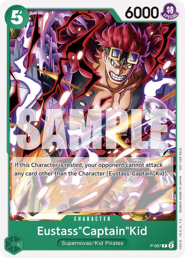 Eustass"Captain"Kid (OP-07 Pre-Release Tournament) card artwork