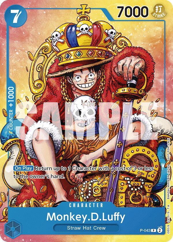 Monkey.D.Luffy (Convention Promo 2024) card artwork