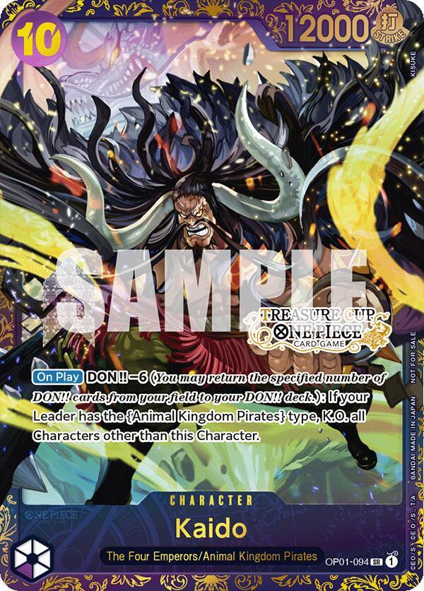 Kaido (Treasure Cup) card artwork