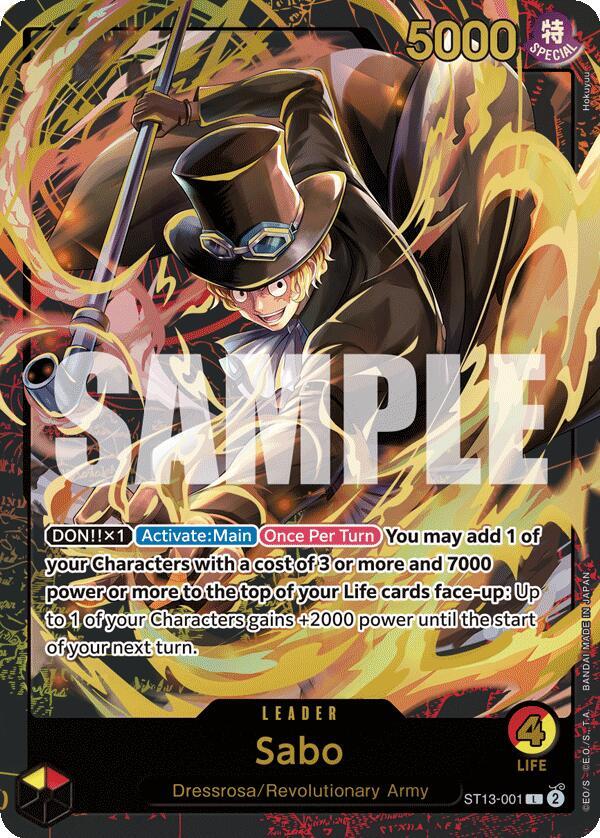 Sabo (Premium Card Collection -Leader Collection-) card artwork