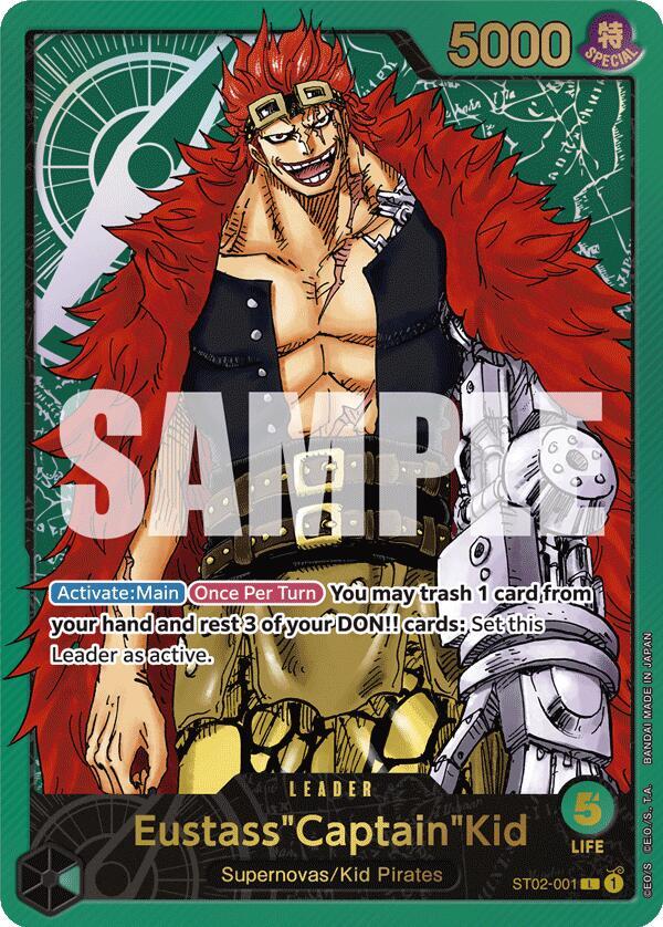 Eustass"Captain"Kid (Premium Card Collection -Leader Collection-) card artwork