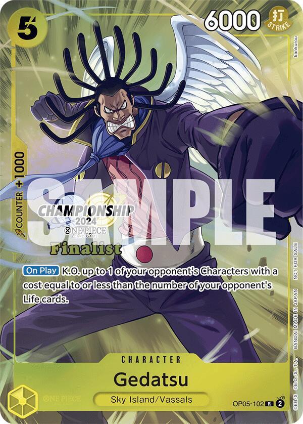 Gedatsu (Championship 2024 Finalist Card Set) card artwork