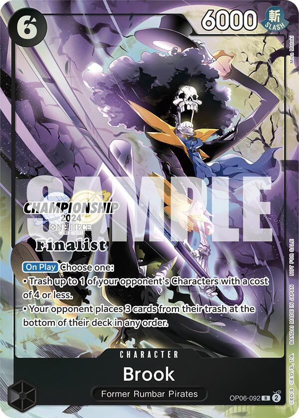 Brook (Championship 2024 Finalist Card Set) card artwork