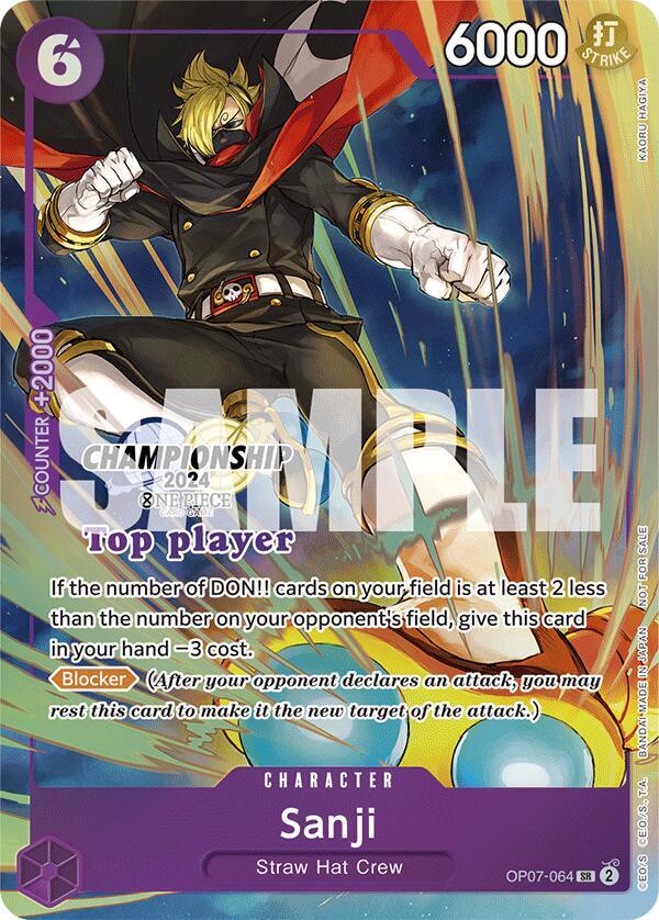 Sanji (Championship 2024 Top Player Pack) card artwork