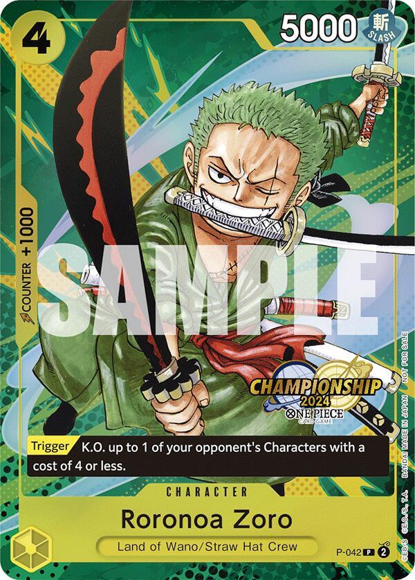 Roronoa Zoro (CS 2024 Event Pack) card artwork