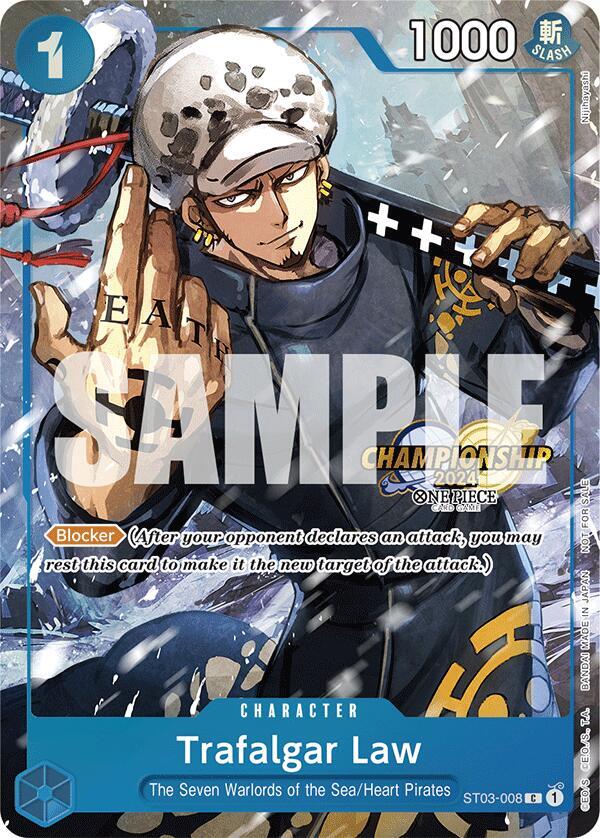 Trafalgar Law - ST03-008 (CS 2024 Event Pack) card artwork