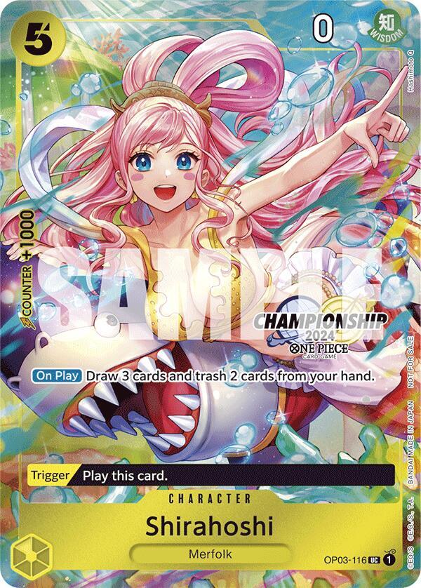 Shirahoshi (CS 2024 Celebration Pack) card artwork