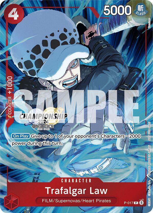 Trafalgar Law (CS 2024 Celebration Pack) card artwork
