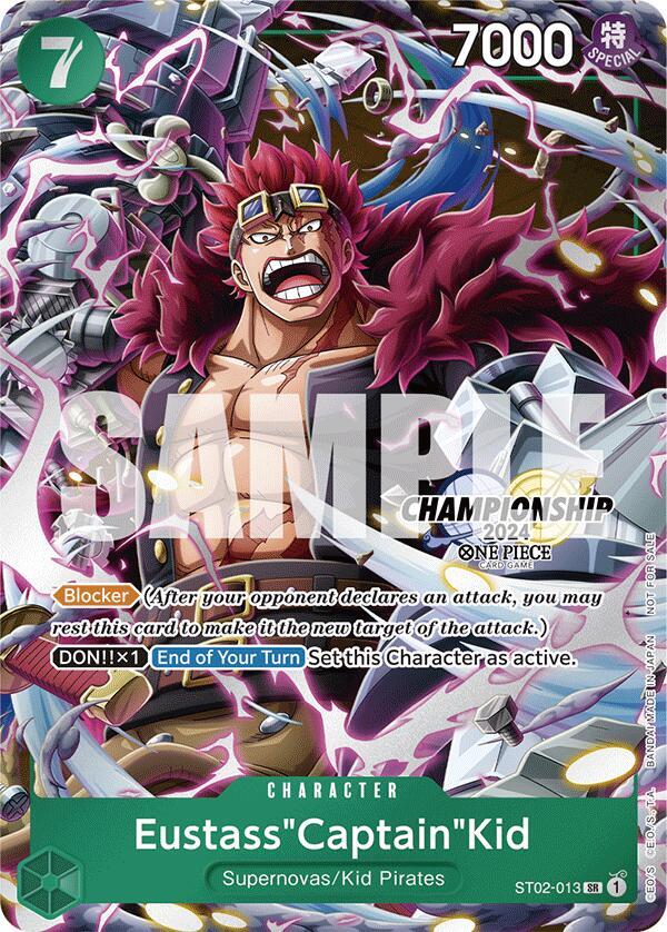 Eustass"Captain"Kid (CS 2024 Celebration Pack) card artwork