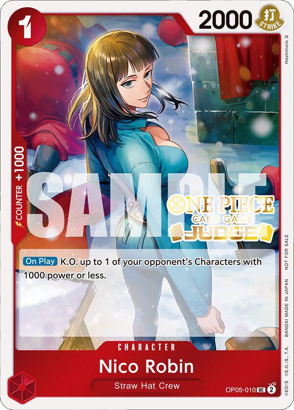 Nico Robin (Judge Pack Vol. 4) card artwork