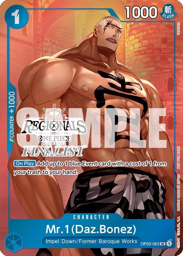 Mr.1 (Daz.Bonez) (Offline Regional 2024 Vol. 3) [Finalist] card artwork