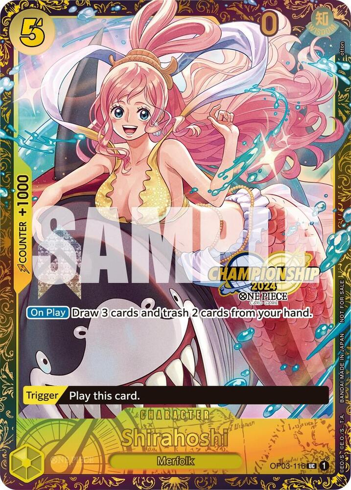 Shirahoshi (October Championship 2024 Online Regional) card artwork