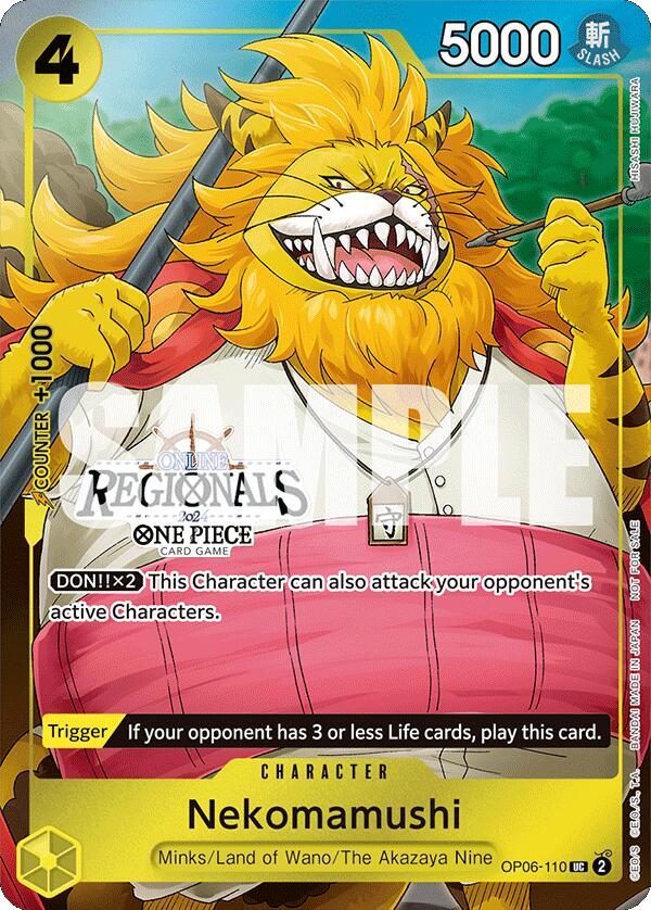 Nekomamushi (Online Regional 2024 Vol. 3) card artwork