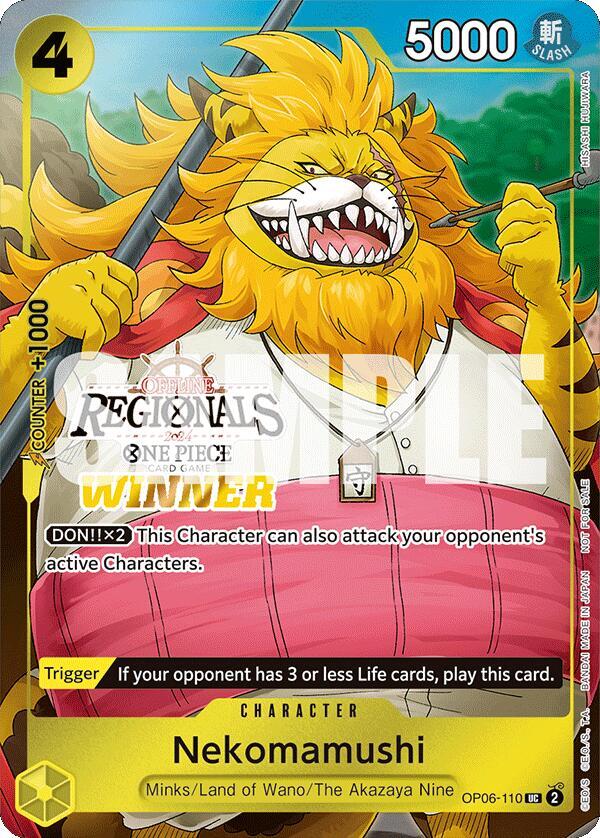 Nekomamushi (Offline Regional 2024 Vol. 3) [Winner] card artwork
