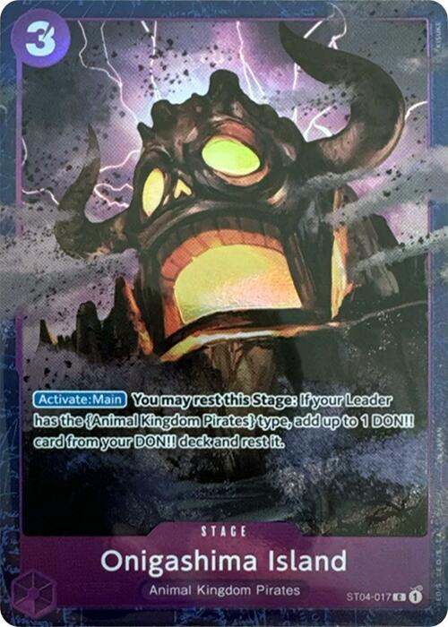 Onigashima Island (Premium Card Collection -Best Selection Vol. 2-) card artwork