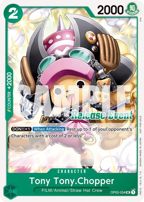 Tony Tony.Chopper (ST15 - ST20 Release Event Pack) card artwork