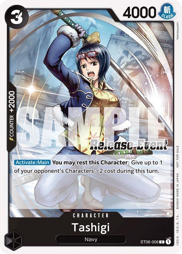Tashigi (ST15 - ST20 Release Event Pack) card artwork