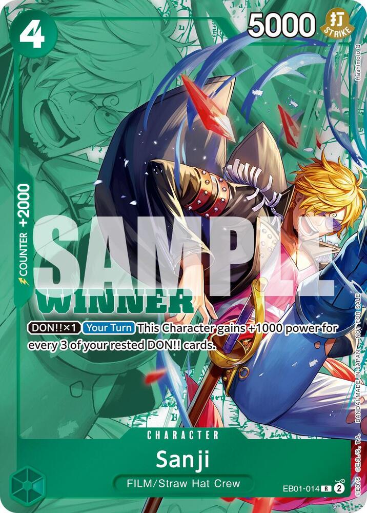 Sanji (Winner Pack 2025 Vol. 1) card artwork