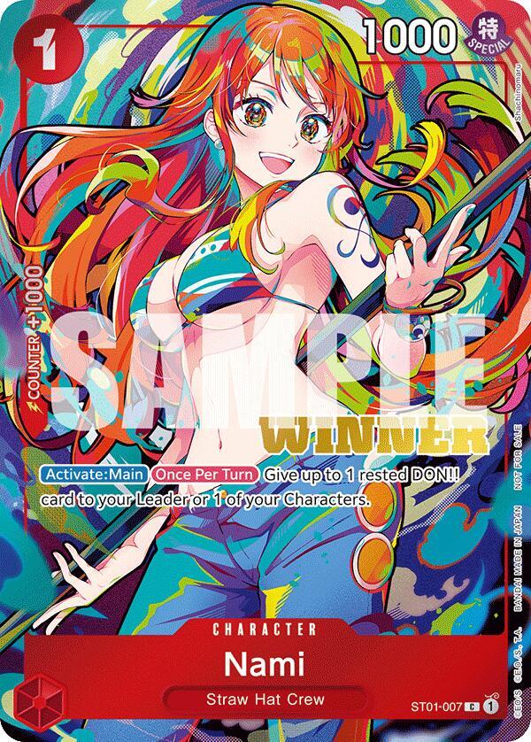 Nami (2025 New Year Event Winner) card artwork