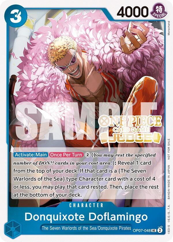 Donquixote Doflamingo (Judge Pack Vol. 5) card artwork