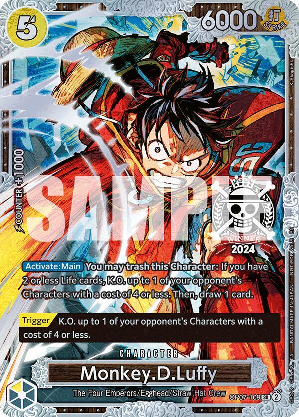 Monkey.D.Luffy (Championship 2024 World Final 2nd Place) card artwork