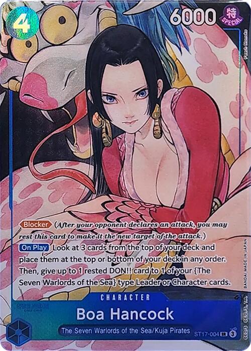 Boa Hancock (Illustration Box Vol.1) (Textured) card artwork