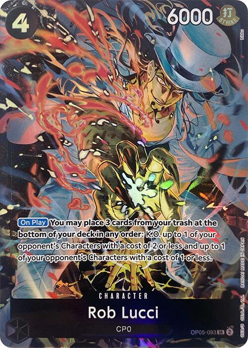 Rob Lucci (Illustration Box EX) card artwork