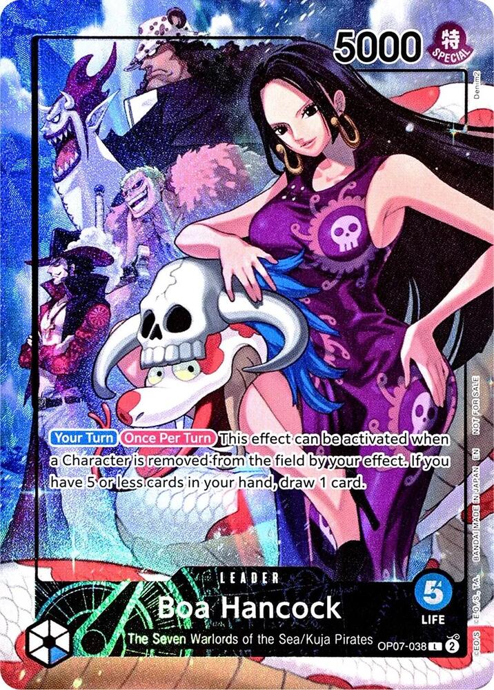 Boa Hancock (2025 PSA Magazine Promo) card artwork