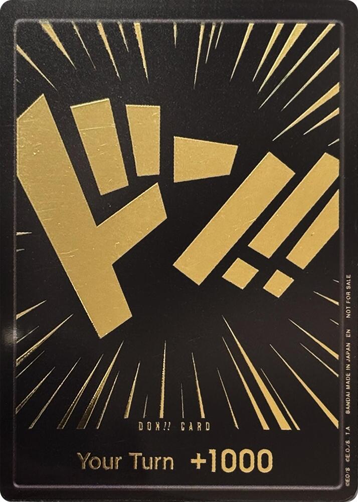DON!! Card (Black and Gold) card artwork