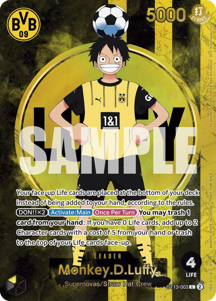 Monkey.D.Luffy (BVB x One Piece Campaign) card artwork